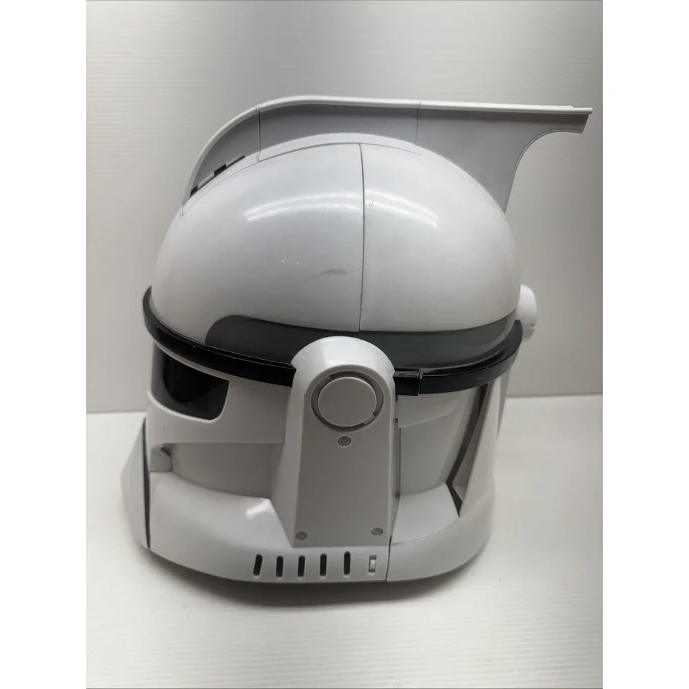 STAR WARS Clone Trooper Voice Changer Helmet 2008 Hasbro - Works Great